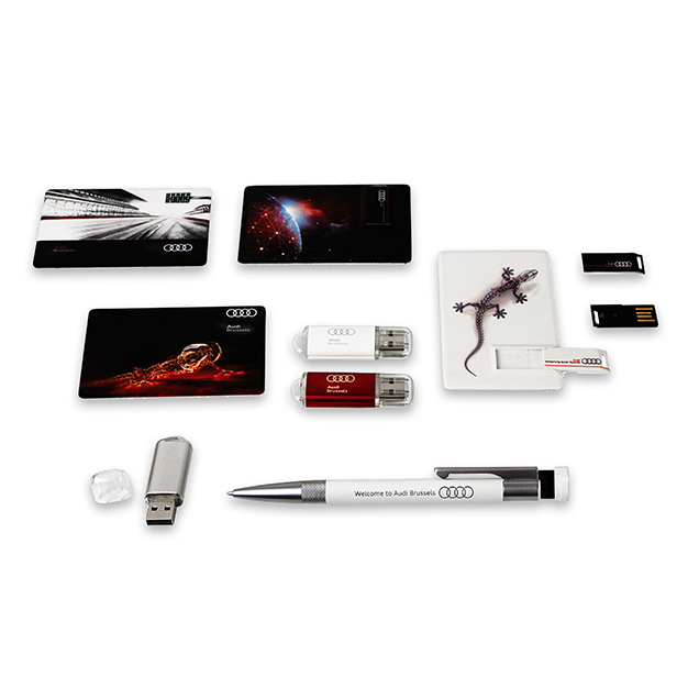 Audi Brussel USB sticks